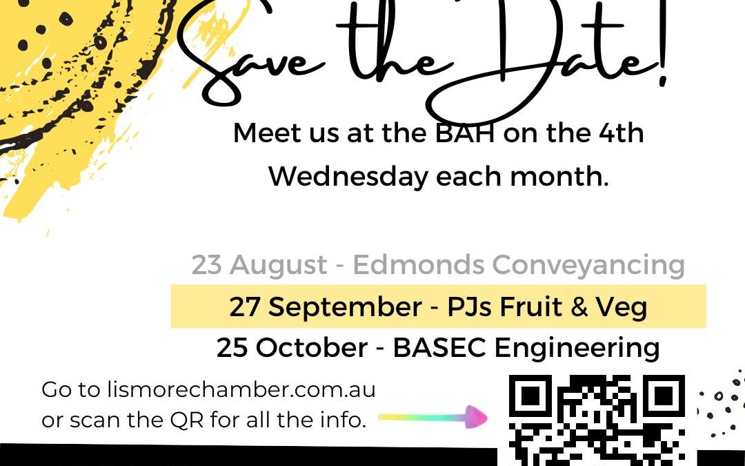 Meet us at the BAH in September with our hosts PJs Fruit & Veg