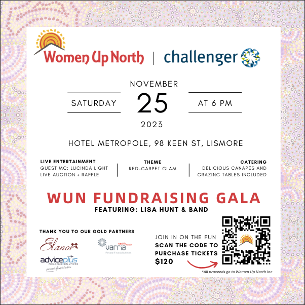 Women Up North Lismore Fundraising Gala
