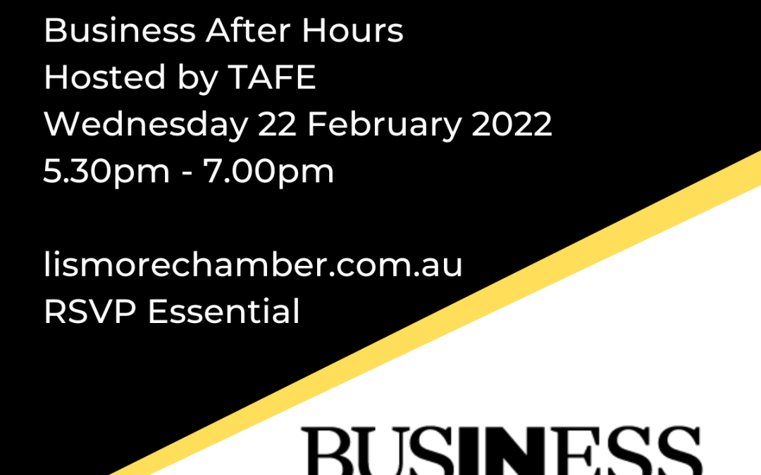 Meet us at the BAH, hosted by TAFE