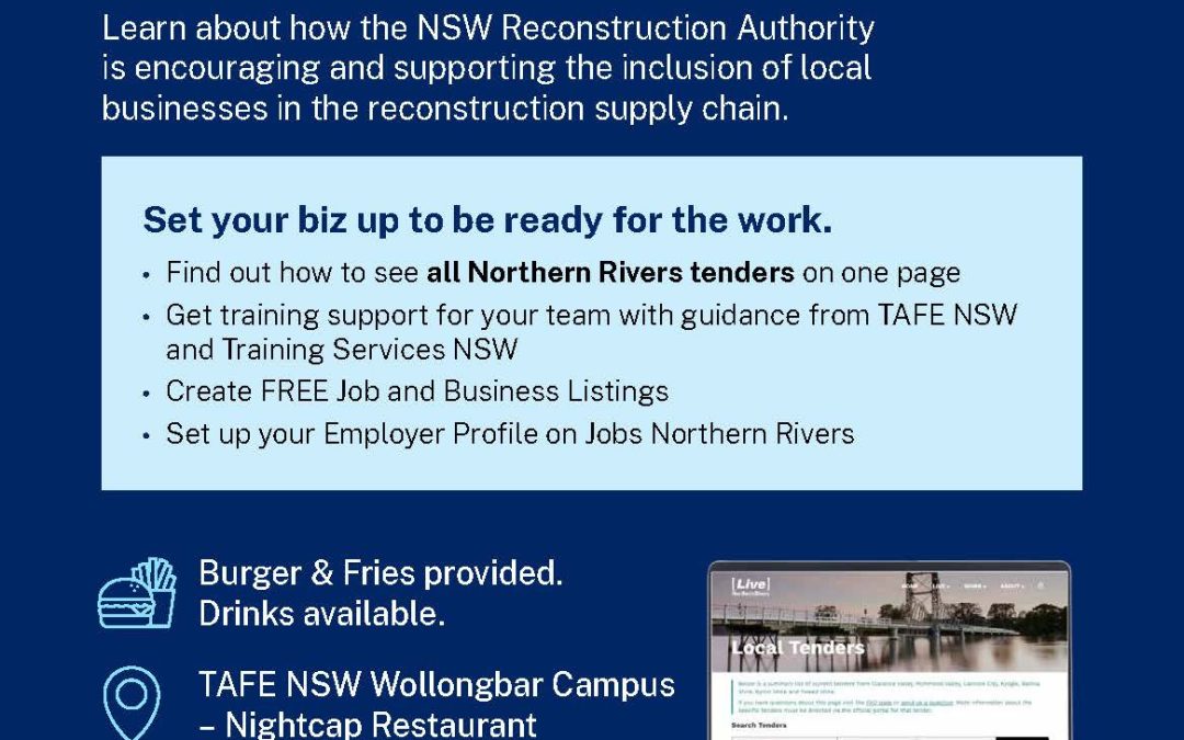 Get Rebuild Ready – Northern Rivers Trades Catch-up, 6 December